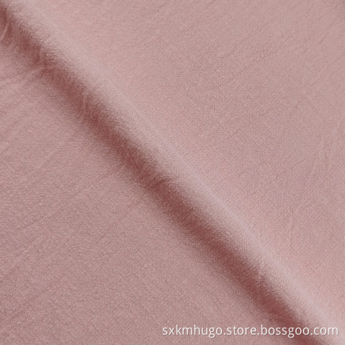 Woven Rayon Plain Dyed Solid Fabric for Dress